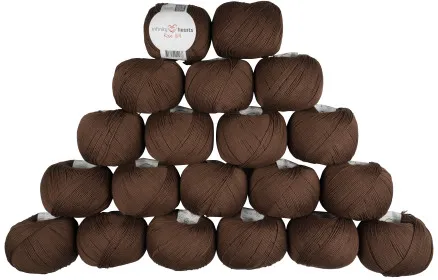 Infinity Hearts Rose 8/4 Πακέτο Νήματος Μονόχρωμο 219 Καφέ - 20 τεμ. - Infinity Hearts Rose 8/4 Πακέτο Νήματος Μονόχρωμο 219 Καφέ - 20 τεμ.