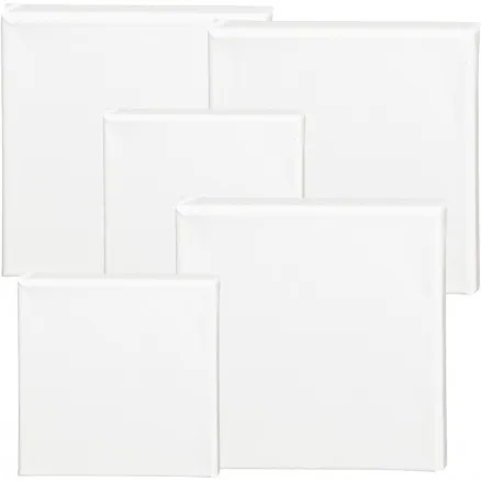 ArtistLine Καμβάς, λευκός, διαστ. 15x15+20x20 εκ., Β: 1,6 εκ., 360 γρ., 40 τεμ.
