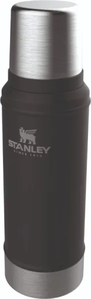 Stanley Θερμός "Classic" Ματ Μαύρο 0,75 Λίτρα
